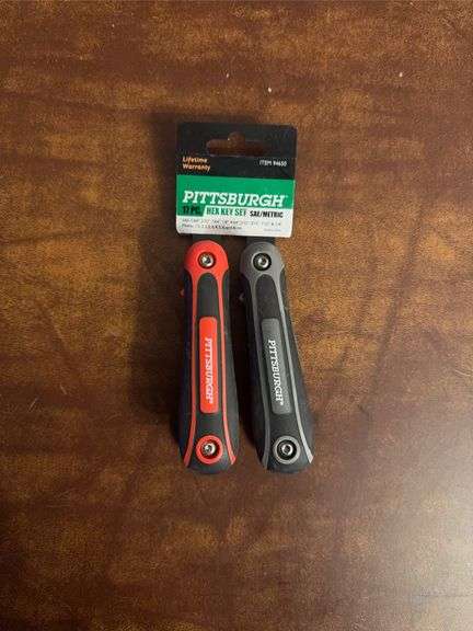 Pittsburgh 17Pc Hex Key Set