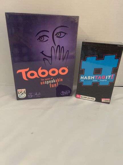 Taboo & HashTagIt! Games