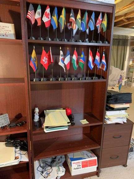 Large bookcase/shelves