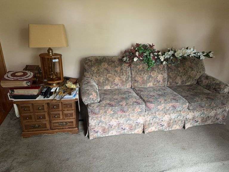 End Table, Couch and Miscellaneous
