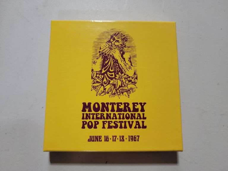 1992 Monterey International Pop Festival June 16, 17, 18, 1967, Four Disc Set W/Booklet