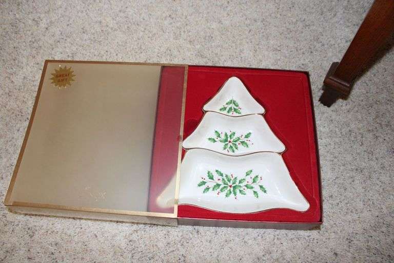 Lenox Holiday Serving Dishes