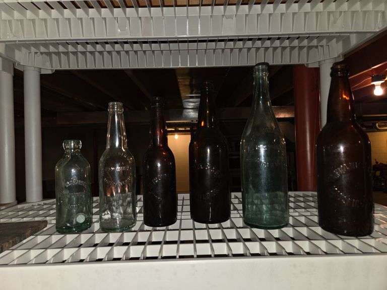 Brown & clear bottles
