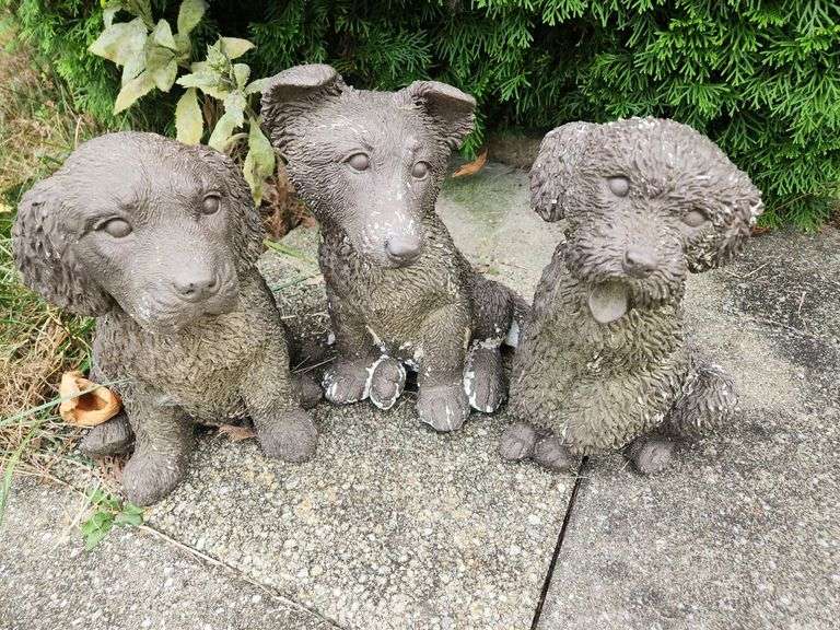Resin Dog Figures