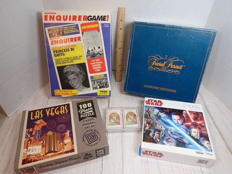 Games, Puzzles, and Playing Cards Collection