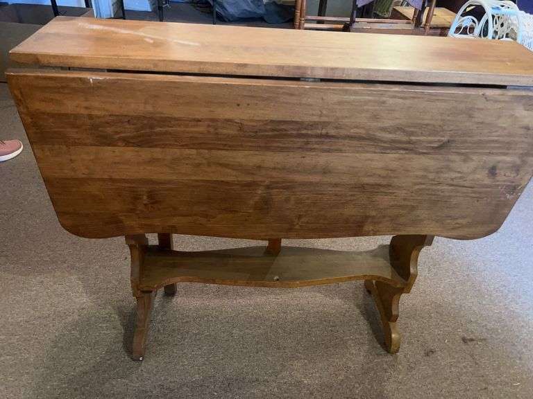 Narrow Drop Leaf Table