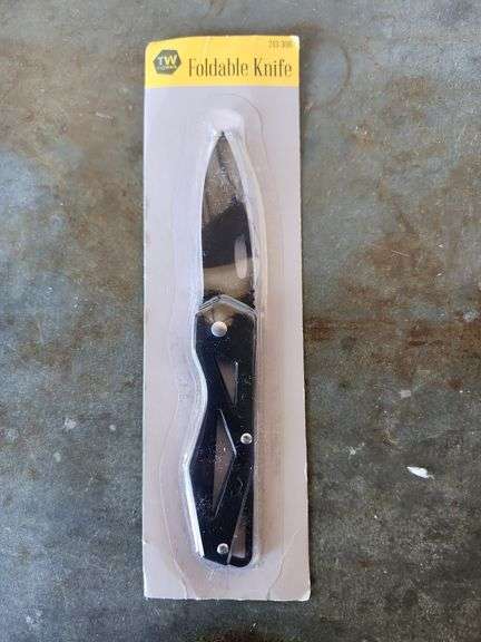 Tuft Work Folding Knife 6.2'', Folded 3.7'' High Quality 2CRL3 Blade ***Must Be 18Yrs Or Older W/Pr