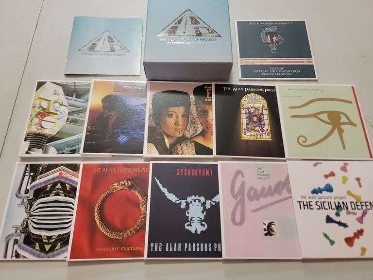 2014 The Alan Parsons Project The Complete Albums Collection 11 Disc Set W/Booklet