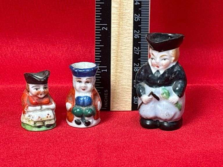 Antique Collectable Face Pitchers