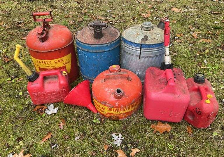 Lot of Gas Tanks