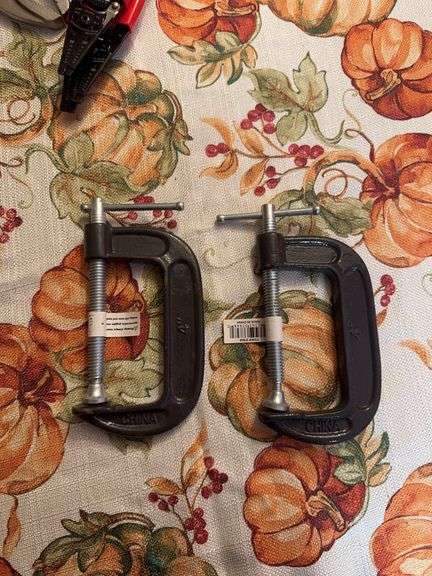 Four inch “C” Clamps (2)
