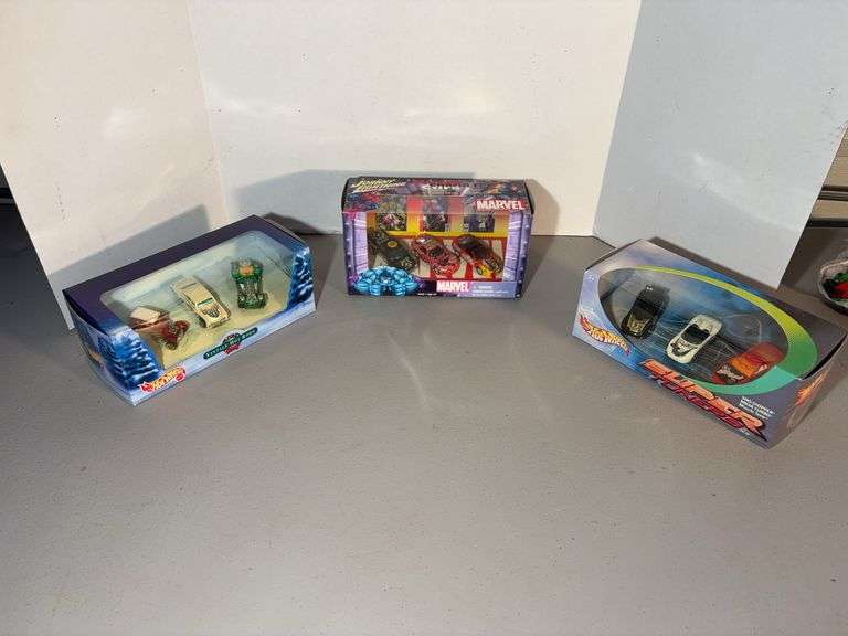 Three Collector Car Sets