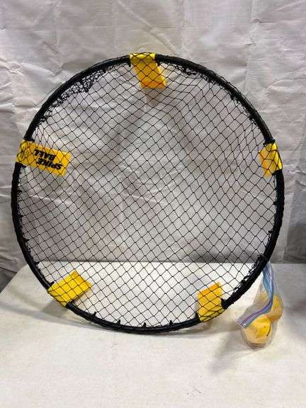 Spikeball Round Net Game Set with Balls and Frame