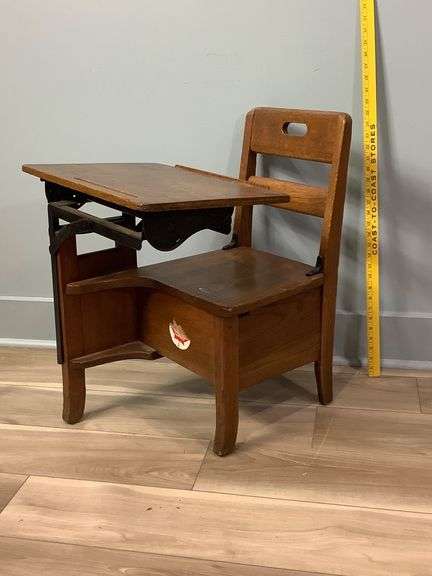 Antique School Desk