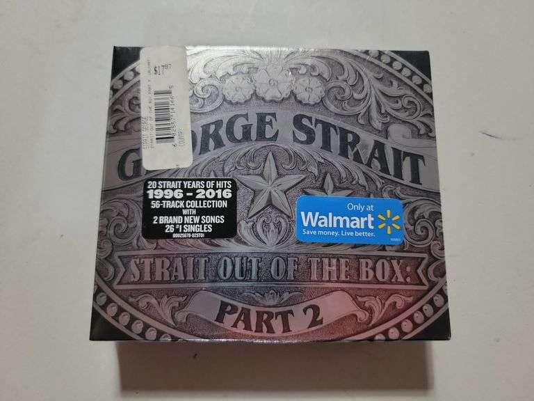 2016 George Strait Strait Out Of The Box Part 2 Never Opened [1996-2016] Never Opened
