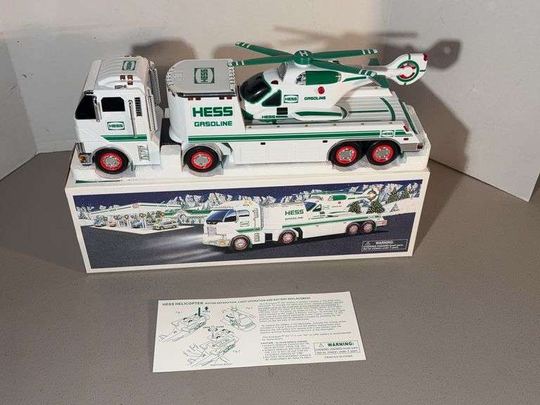 Hess Helicopter and Truck