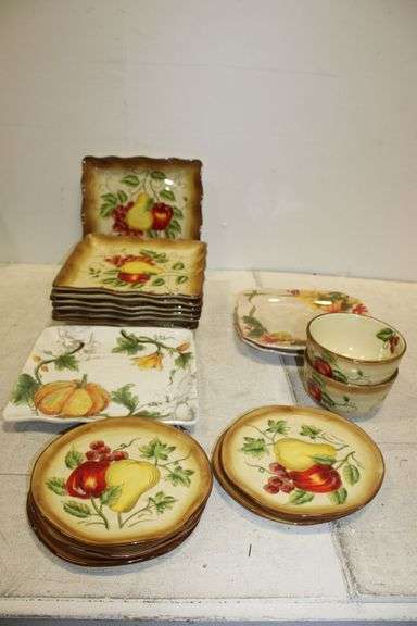 Fruit Ceramic Dinnerware