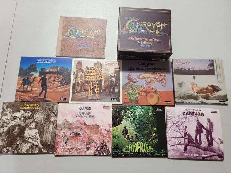 2019 Caravan The Decca/Deram Years [An Anthology] [1970-1975] 8 Disc Box Set W/Book
