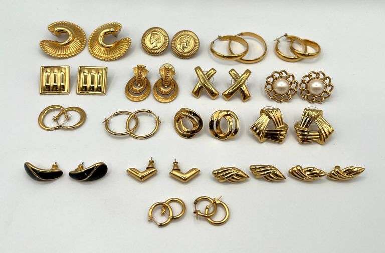 Misc. Gold Toned Earrings