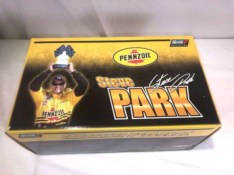 Diecast Metal Stock Car Steve Park Rockingham Win February 25th 2001 ...