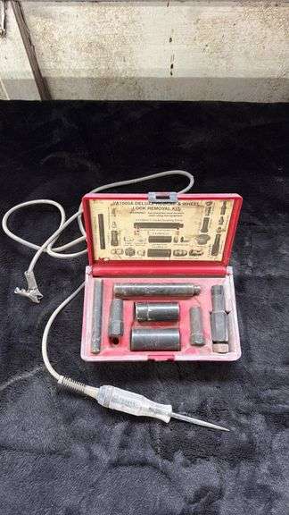 JA1005A Deluxe Hubcap & Wheel Lock Removal Kit