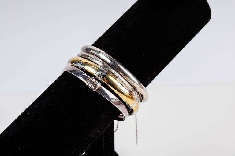 Sterling Silver Bangle Bracelets