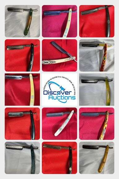 Collection Of Amazing Straight Razors - Shipping Available 