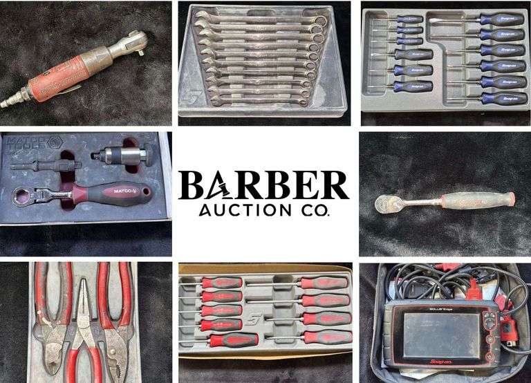 Great Selection of Snap-On, Matco, Bluepoint, S&K Tools 