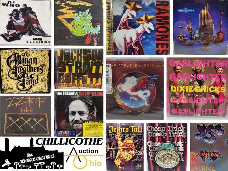 CHILLICOTHE: Jethro Tull, Cheap Trick, Beastie Boys, Styx, Pink Floyd, Allman Brothers, & More