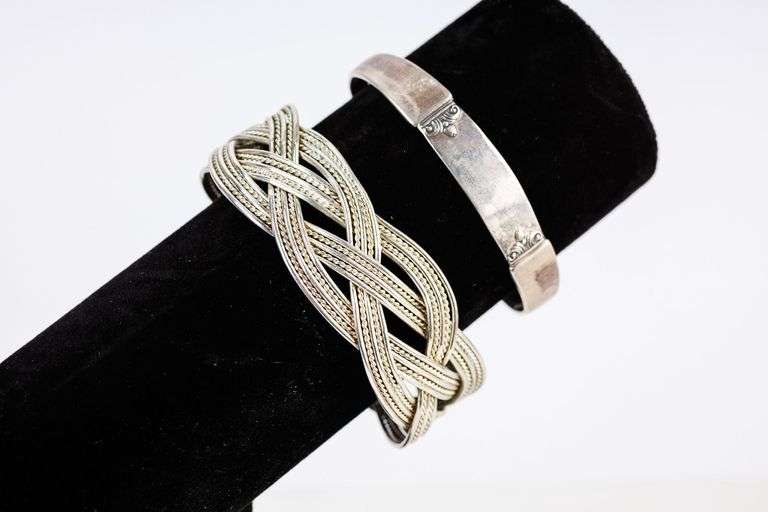 Sterling Silver Cuff Bracelets