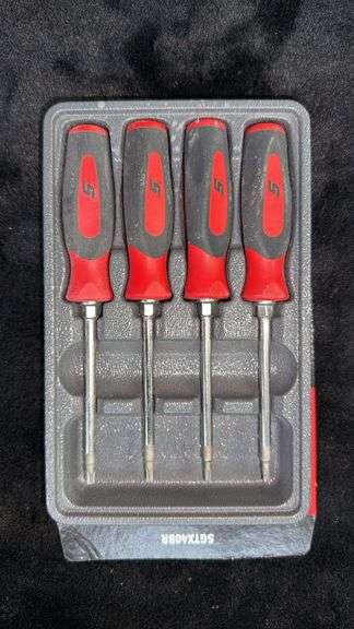 snap on 4-Piece Screwdriver Set SGTX40BR