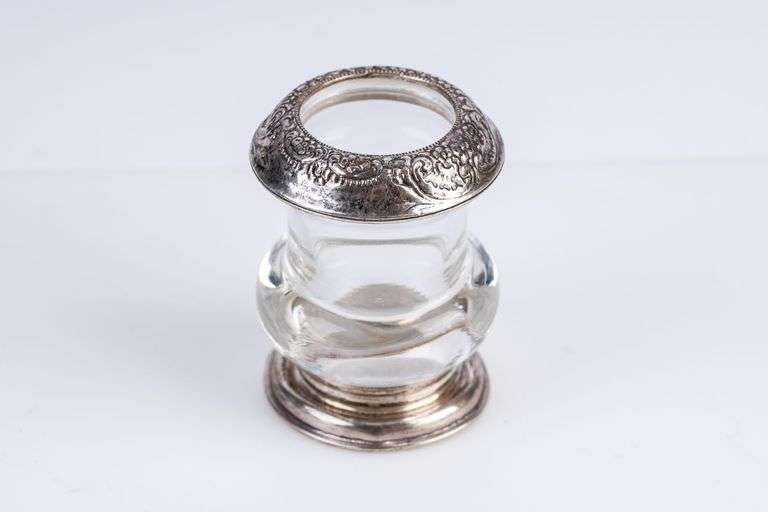 Antique Sterling Silver Frank M. Whiting Toothpick Holder