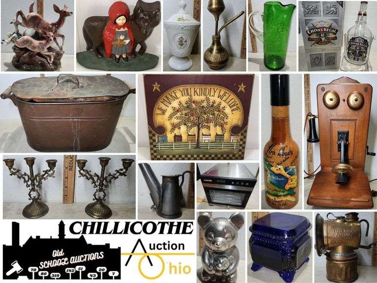 CHILLICOTHE: Wash Tub, David Print, Superheterodyne Radio, Fenton, Westmorland, & More