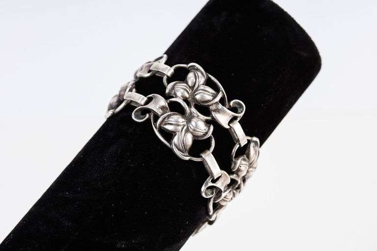 Vintage Max Rieg Sterling Silver Designer Bracelet