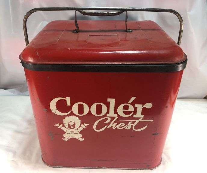 Vintage Coolers, Budweiser, Toledo Candy Scale