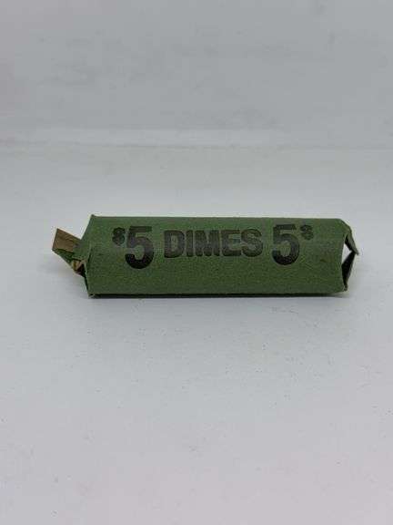 Roll Of Mercury dimes