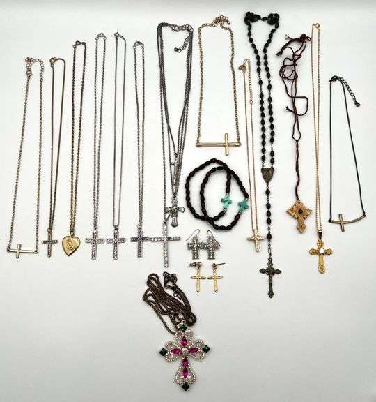 Cross Necklaces & Earrings