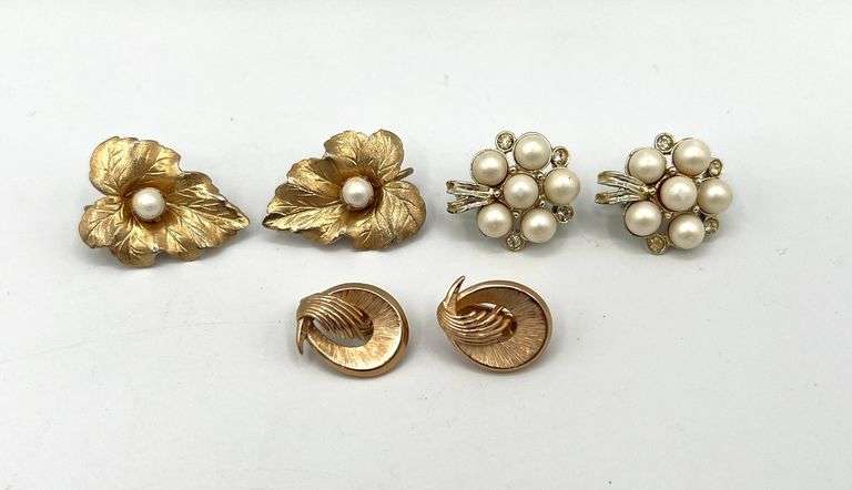 Trifari & Sarah Coventry Earrings