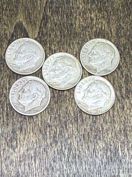 Silver Roosevelt  Dimes