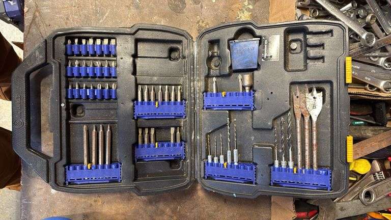 Kobalt Drill Bit Set with Case