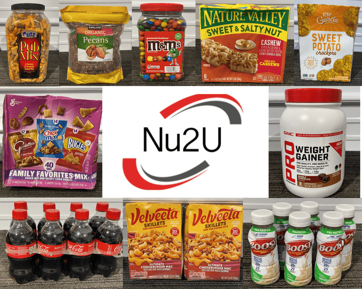*NEW* Assorted Food: Protein Powder, Baby Formula, Can Foods, Candy, Pretzels, Coke, Pepsi, Propel, M&M's, Jif, Animal Crackers, Beans, Lemonade, Dubble Bubble Gum, International Food, & MUCH MORE!