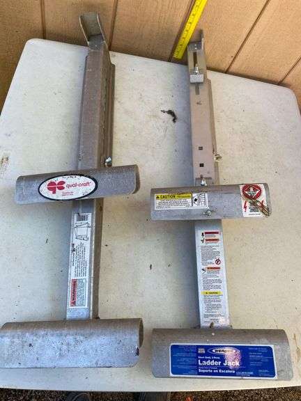 Werner and Qual-Craft Aluminum Ladder Jacks - Auction Ohio