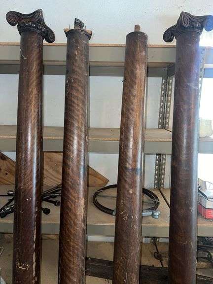 Antique columns/porch post - Auction Ohio