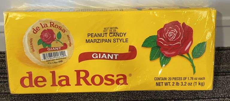 *NEW* De La Rosa Mazapan Style Mexican Peanut Candy, Qty 20 - Best By ...