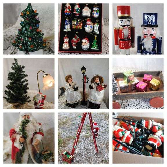 From timeless Holiday favorites to unique vintage finds, this auction is full of festive charm and Holiday cheer.