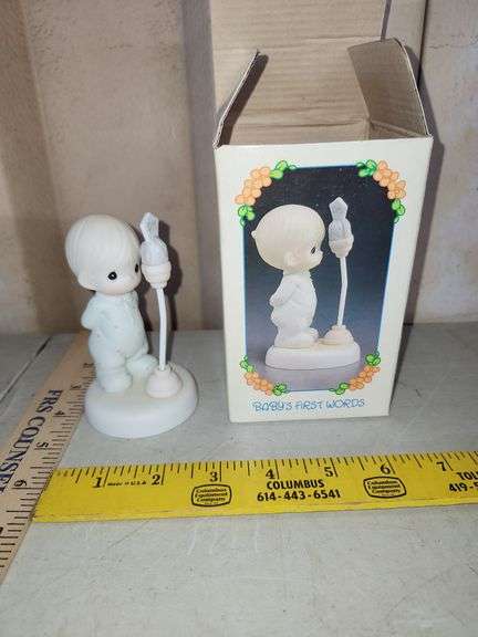1992 Precious Moments "Baby's First Words" Figure In Box