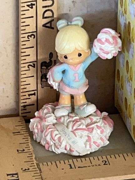 2003 Precious Moments Girl Cheerleader Figure