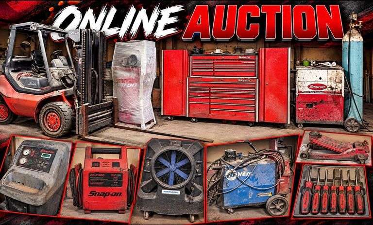 Linde H40T-04 , Snap On Tools, Body Shop Tools and More 