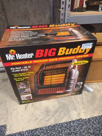 Large Bubby Mr. heater Big Bubby - Auction Ohio