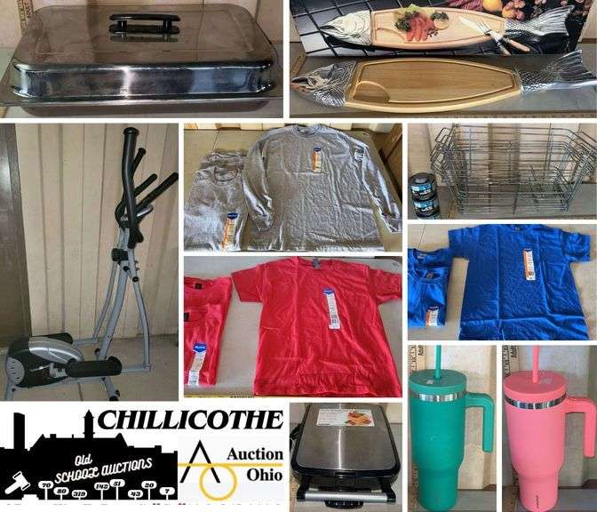 CHILLICOTHE: New Gildan T-Shirts, Catering Pans, Hydropeak Cups, & More